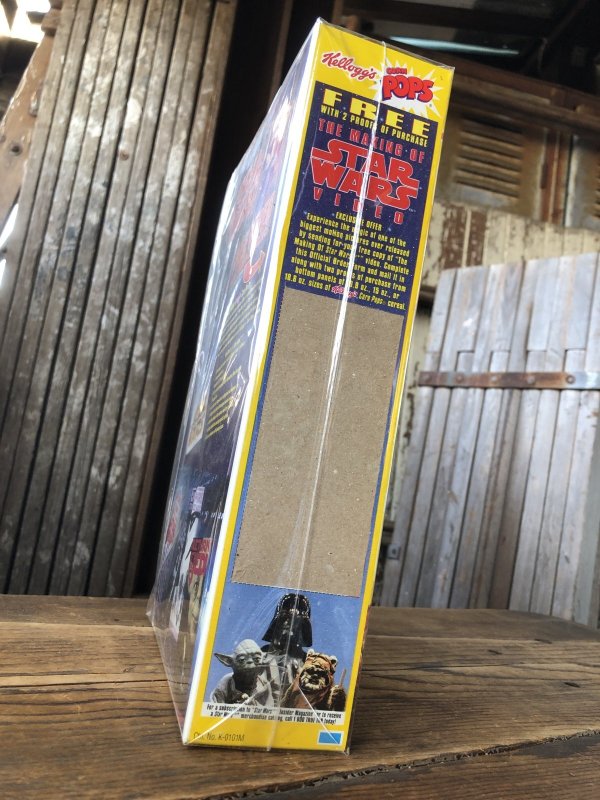 画像3: 90s Vintage Kellogg's Cereal Box CORN POPPS Star Wars (A299)