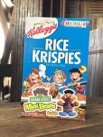 画像2: 00s Vintage Kellogg's Cereal Box RICE KRISPIES Sesame Street (A302) (2)