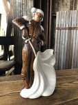 画像11: 60s Vintage Matador Porcelain Ceramic Statue Mid Century Large Figure (A308) (11)