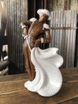 画像1: 60s Vintage Matador Porcelain Ceramic Statue Mid Century Large Figure (A308) (1)