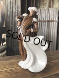 60s Vintage Matador Porcelain Ceramic Statue Mid Century Large Figure (A308)