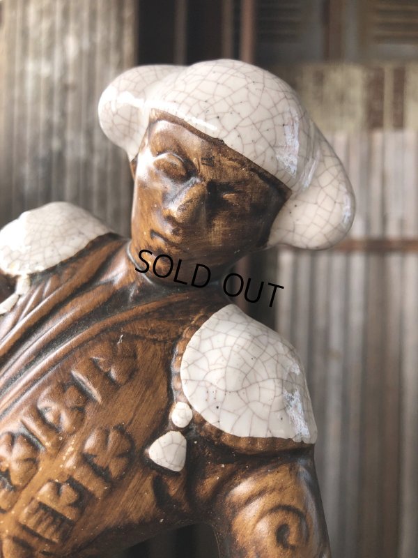 画像8: 60s Vintage Matador Porcelain Ceramic Statue Mid Century Large Figure (A308)