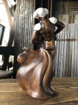 画像4: 60s Vintage Matador Porcelain Ceramic Statue Mid Century Large Figure (A308) (4)