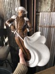 画像9: 60s Vintage Matador Porcelain Ceramic Statue Mid Century Large Figure (A308) (9)