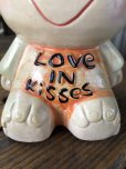 画像11: 70s Vintage Russ Berrie Wilbur Family Wilbur and Friends Ceramic Bank Love IN Kisses (A310) (11)