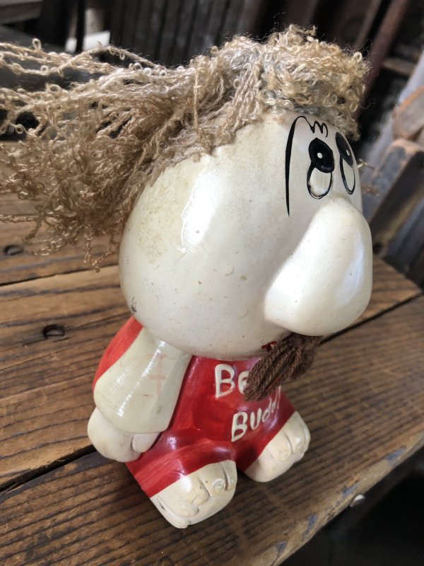 画像6: 70s Vintage Russ Berrie Wilbur Family Wilbur and Friends Ceramic Bank Bedtime Buddy (A311)