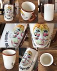 画像9: 50s Vintage Enesco Funny Faces Ceramic Mug SET (A313) (9)