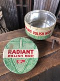 Vintage RADIANT Polish Mop Tin Can (A314)