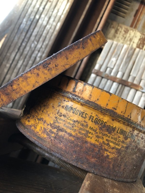 画像2: 20s Vintage O-Cedar Polish Mop Tin Can (A315)