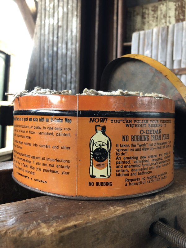 画像4: 30s Vintage O-Cedar Polish Mop Tin Can (A316)