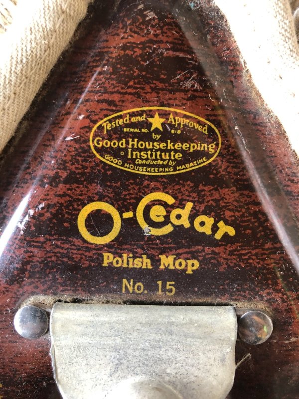 画像7: 30s Vintage O-Cedar Polish Mop Tin Can (A316)