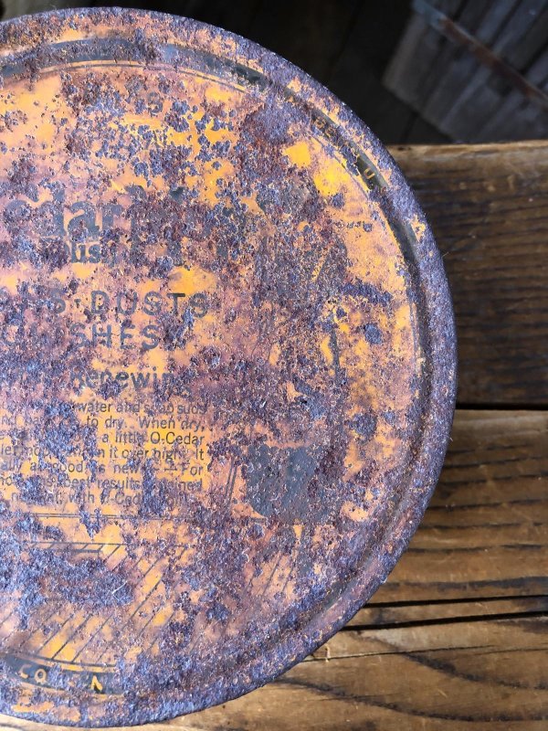 画像13: 20s Vintage O-Cedar Polish Mop Tin Can (A315)