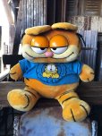 画像1: 80s Vintage Dakin Garfield Plush Stuffed BIG SIZE!! (A318) (1)