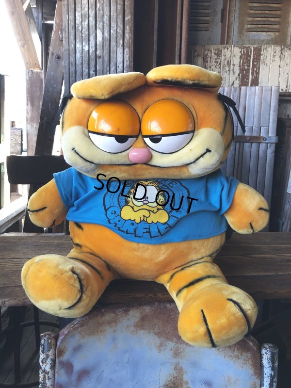 画像1: 80s Vintage Dakin Garfield Plush Stuffed BIG SIZE!! (A318)