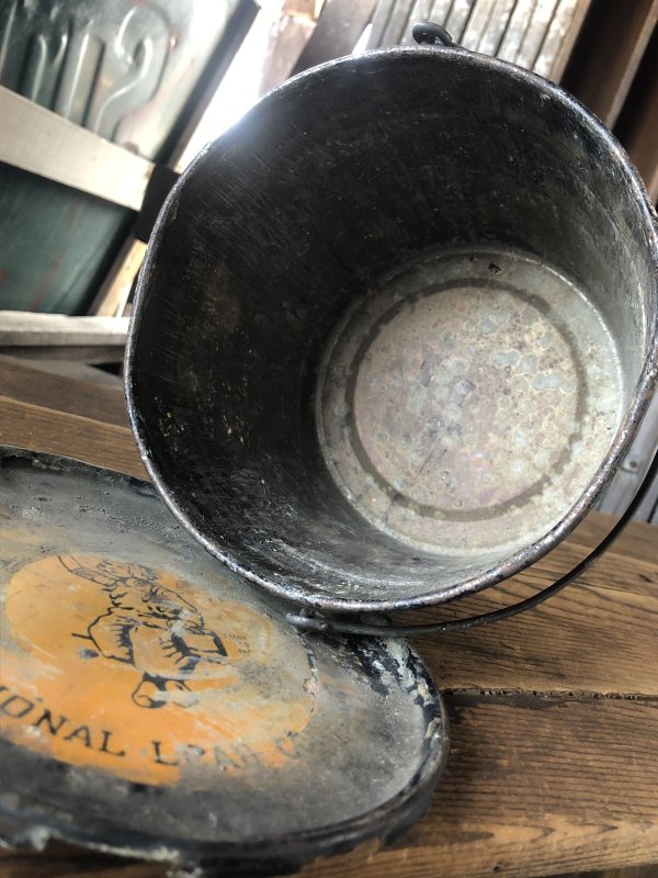 画像7: Vintage Dutch Boy White Lead Paint Can Bucket Pail (A323)