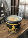 画像1: Vintage Dutch Boy White Lead Paint Can Bucket Pail (A323) (1)