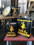 画像10: Vintage Dutch Boy Paint Linseed Oil 7 3/4 Can (A322) (10)