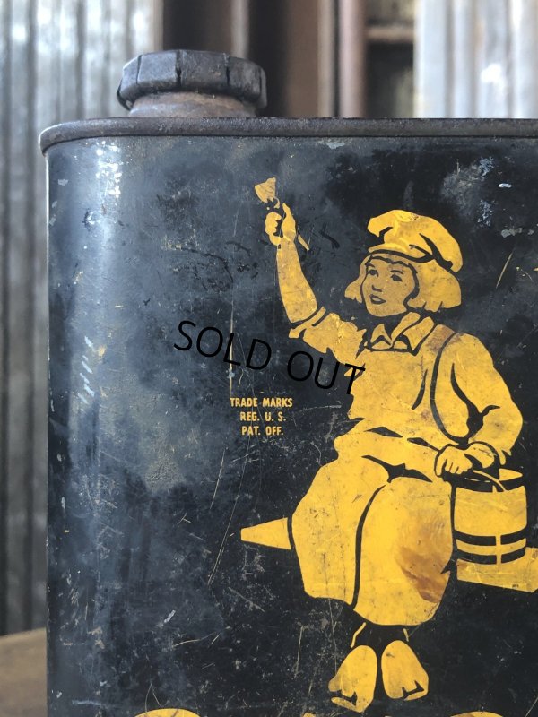 画像6: Vintage Dutch Boy Paint Linseed Oil One Quart Can (A321)