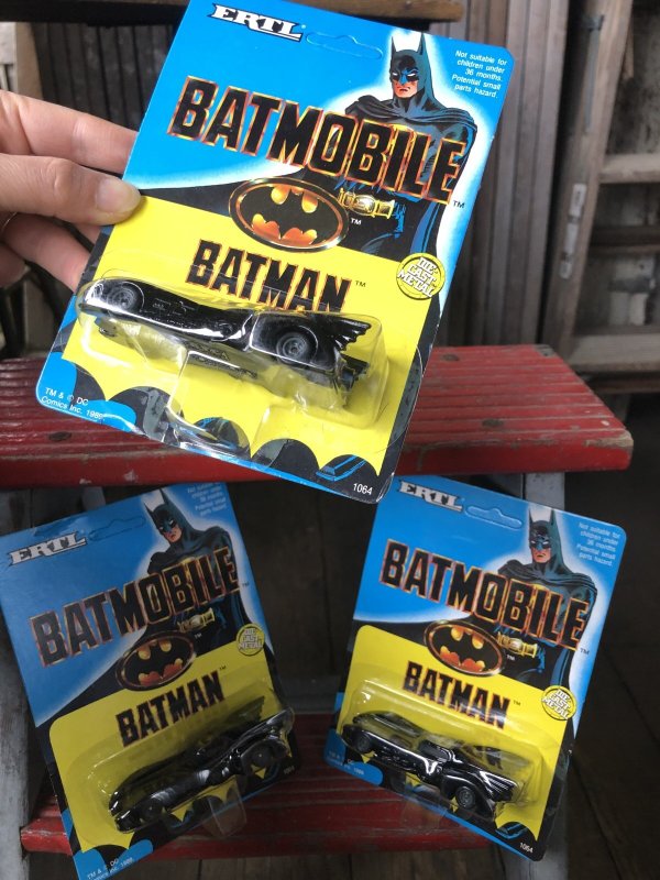 画像10: 80s Vintage Ertl BATMAN Batmobile 1/64 Diecast Car MOC (A324)