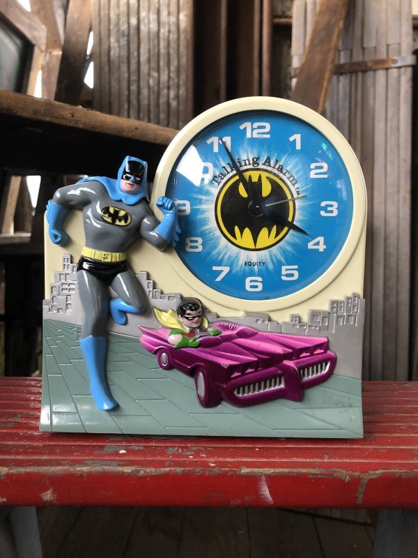 画像1: 70s Vintage BATMAN Alarm Clock (A325)