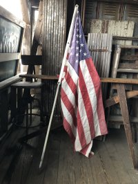 60s Vintage Annin and Co Stars and Stripes United States American Flag 50 Stars (A326)