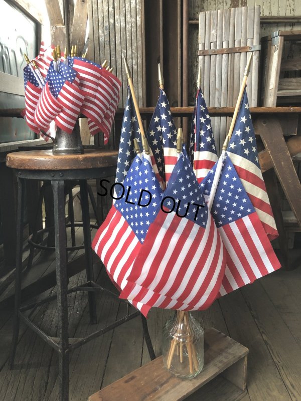 画像13: Vintage Stars and Stripes United States American Flag 50 Stars 79cm /29x42 cm (A327)
