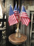 画像11: Vintage Stars and Stripes United States American Flag 50 Stars 61cm/21x32cm (A328) (11)