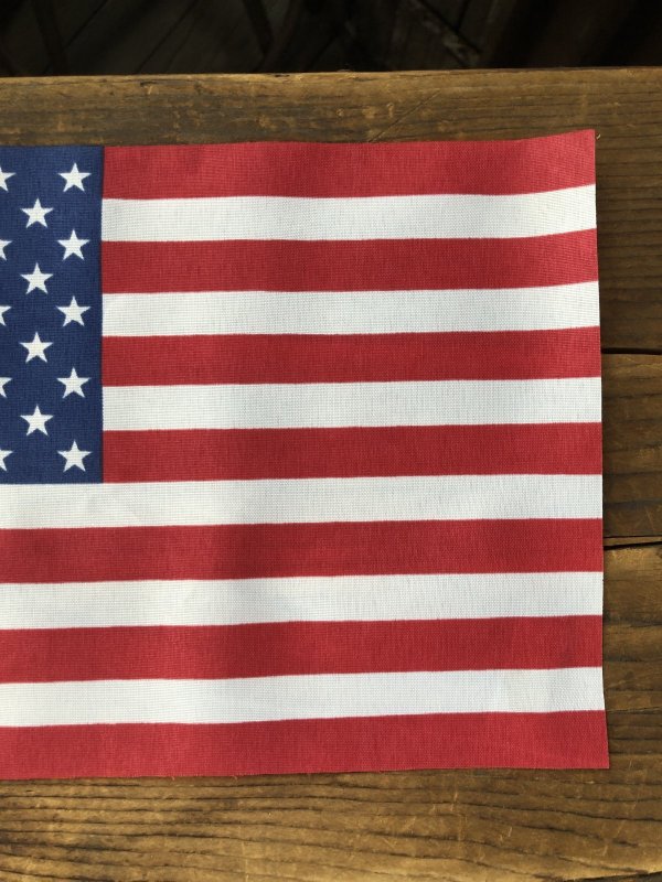 画像5: Vintage Stars and Stripes United States American Flag 50 Stars 61cm/21x32cm (A328)