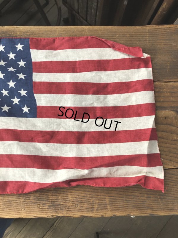 画像4: Vintage Stars and Stripes United States American Flag 50 Stars 79cm /29x42 cm (A327)