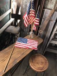 Vintage Stars and Stripes United States American Flag 50 Stars 79cm /29x42 cm (A327)