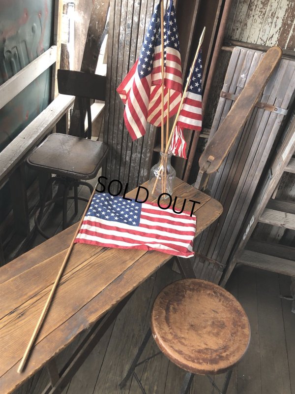 画像1: Vintage Stars and Stripes United States American Flag 50 Stars 79cm /29x42 cm (A327)