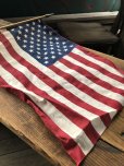 画像5: Vintage Stars and Stripes United States American Flag 50 Stars 79cm /29x42 cm (A327) (5)