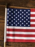画像4: Vintage Stars and Stripes United States American Flag 50 Stars 61cm/21x32cm (A328) (4)
