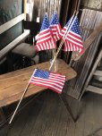 画像1: Vintage Stars and Stripes United States American Flag 50 Stars 61cm/21x32cm (A328) (1)