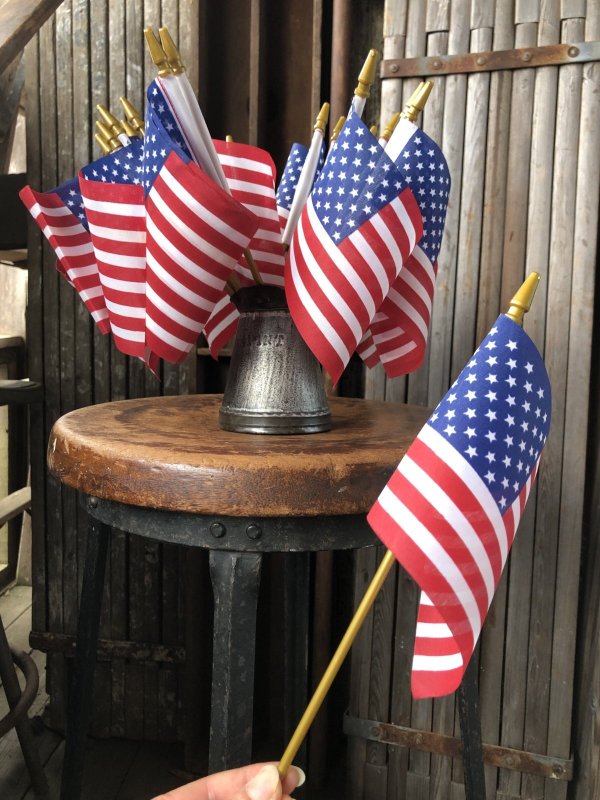 画像8: Vintage Stars and Stripes United States American Flag 50 Stars 27cm/11x16cm (A329)