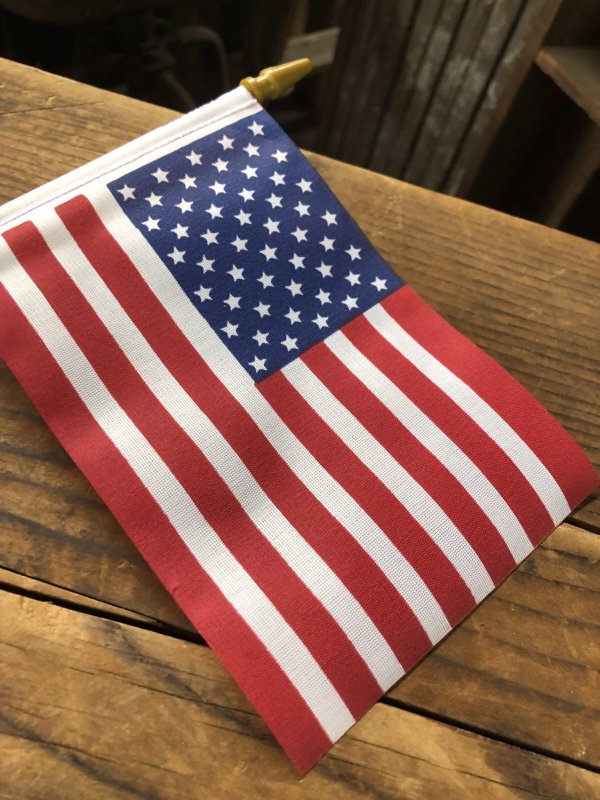 画像4: Vintage Stars and Stripes United States American Flag 50 Stars 27cm/11x16cm (A329)