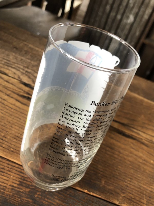 画像2: 70s Vintage Coca Cola Heritage Glass Bunker Hill Flag (A335) 　