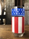 画像1: Vintage Groovy American Old Glory Stars and Stripes Glass 50 (A331) 　 (1)