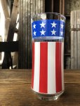画像2: Vintage Groovy American Old Glory Stars and Stripes Glass 22 (A330) 　 (2)