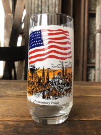 70s Vintage Coca Cola Heritage Glass Promontory Point (A339) 　