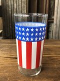 Vintage Groovy American Old Glory Stars and Stripes Glass 72 (A332) 　