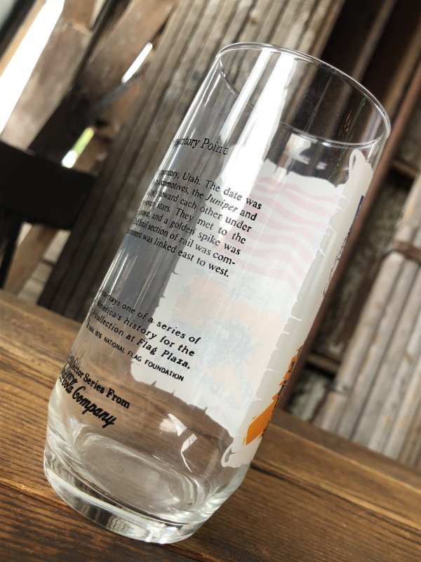 画像4: 70s Vintage Coca Cola Heritage Glass Promontory Point (A339) 　