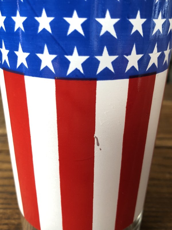 画像5: Vintage Groovy American Old Glory Stars and Stripes Glass 72 (A332) 　