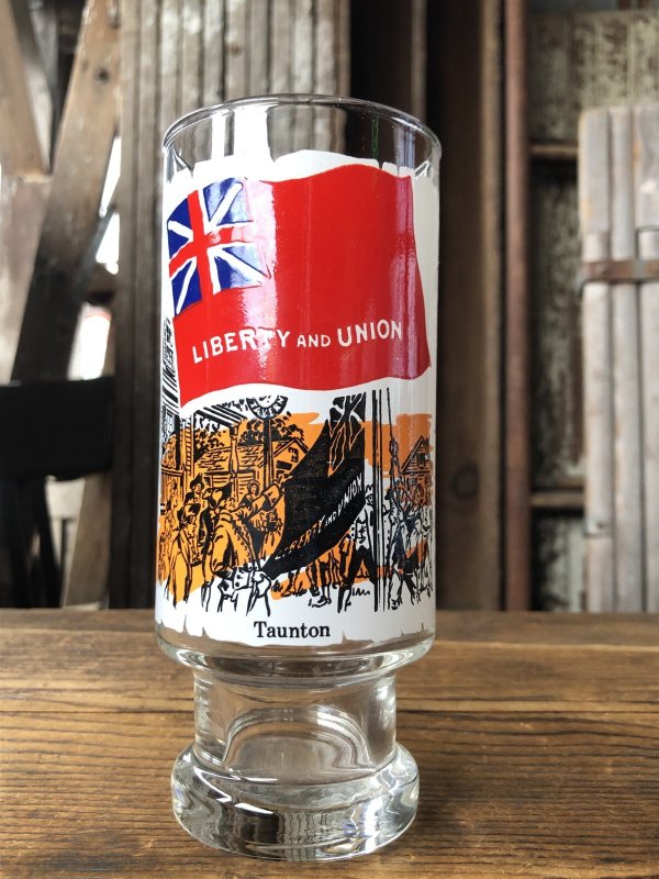 画像1: 70s Vintage Coca Cola Heritage Glass Series II Taunton (A341) 　