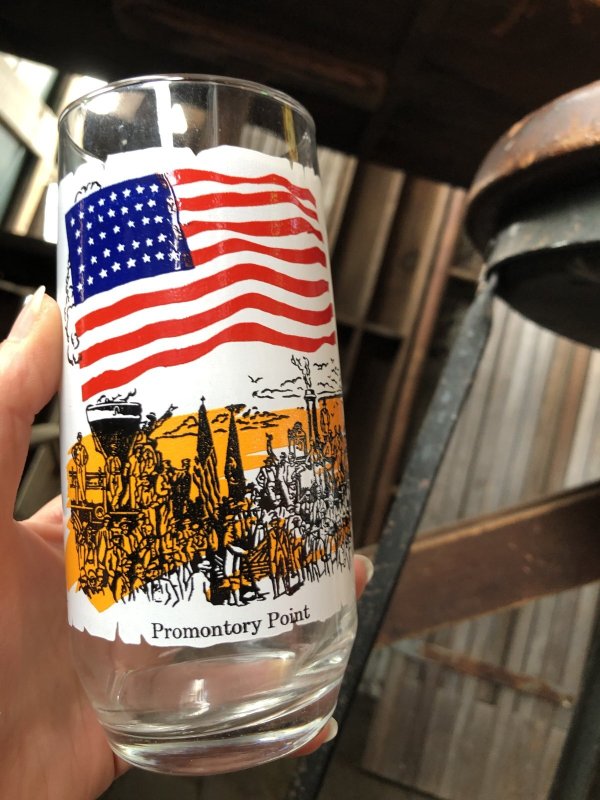 画像9: 70s Vintage Coca Cola Heritage Glass Promontory Point (A339) 　