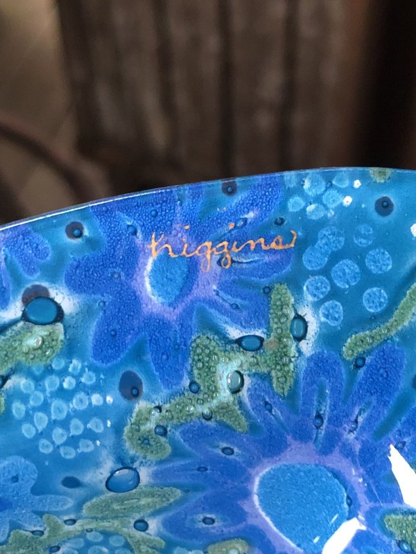 画像2: Vintage MCM Ceramic Ashtray Higgins Country Garden (A344) 