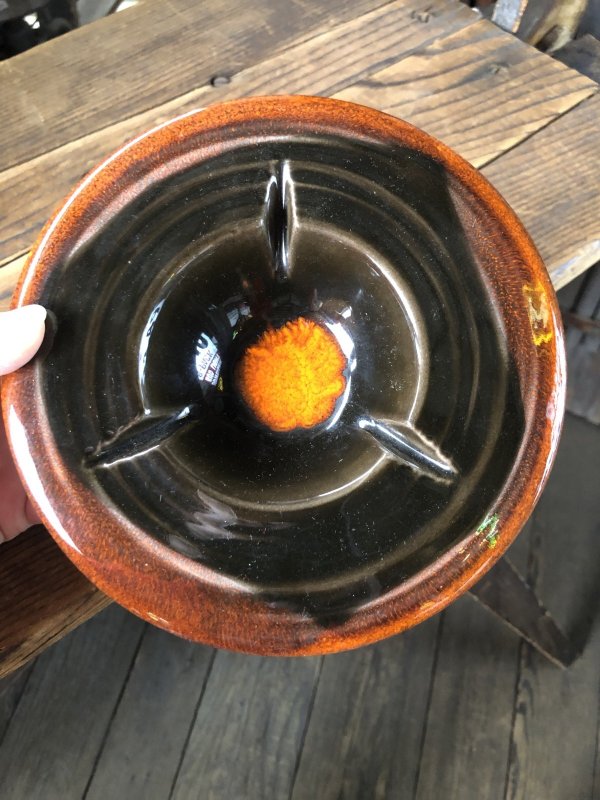 画像7: Vintage MCM Heavy Ceramic Ashtray (A342) 