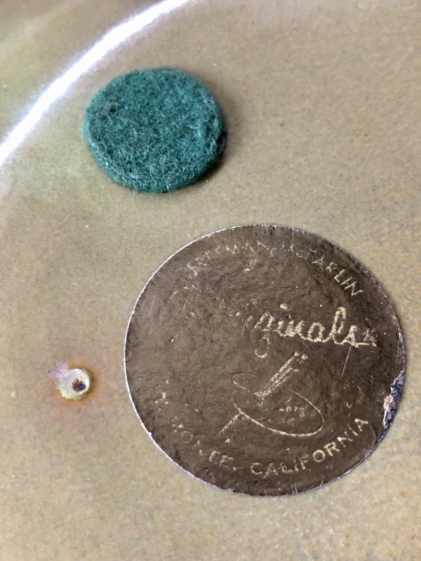 画像8: Vintage MCM Heavy Ceramic Ashtray (A341) 