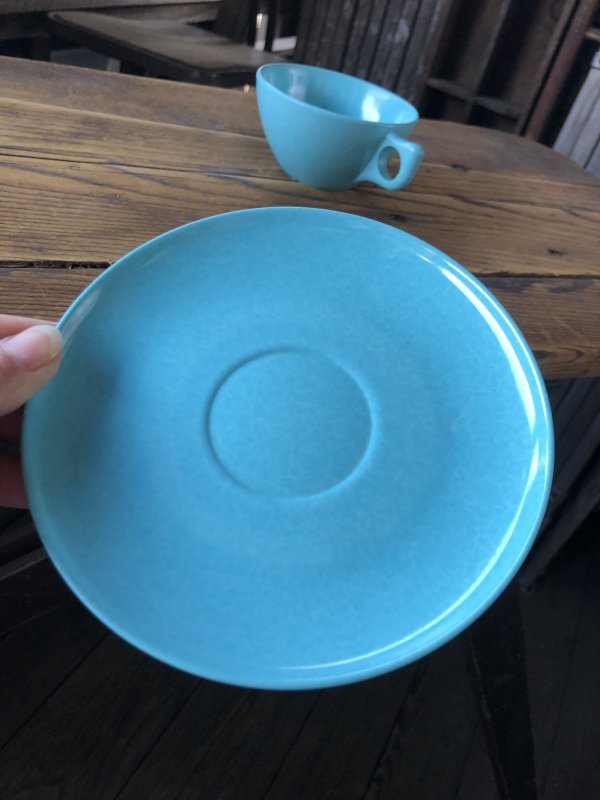 画像8: Vintage BRANCHELL Melmac Turquoise blue C/S (A350)