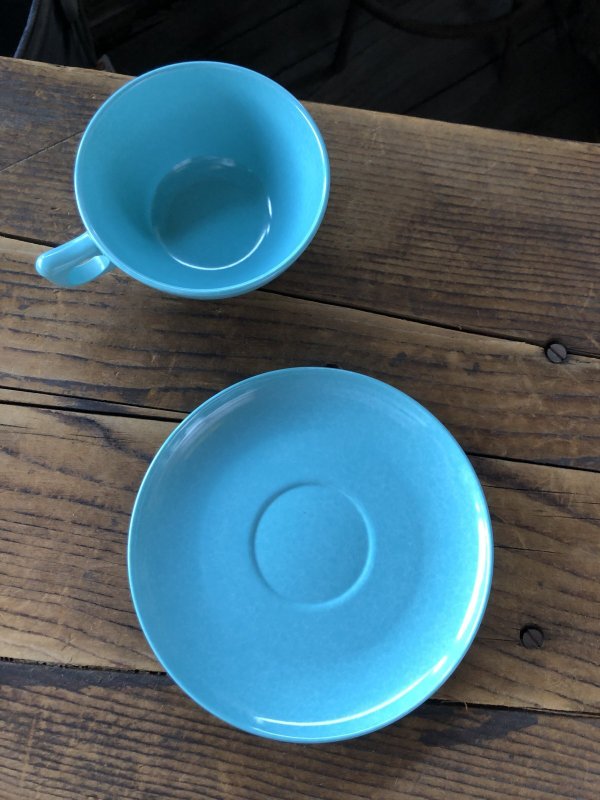 画像5: Vintage BRANCHELL Melmac Turquoise blue C/S (A352)